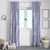 New Zealand Silver Fern Rugby Custom Window Curtain Go Aotearoa Champions Purple Version - Polynesian Pride
