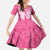 New Zealand Breast Cancer Awareness Family Matching Summer Maxi Dress and Hawaiian Shirt Maori Butterfly Pink Ribbon - Polynesian Pride