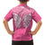 New Zealand Breast Cancer Awareness Hawaiian Shirt Maori Butterfly Pink Ribbon - Polynesian Pride