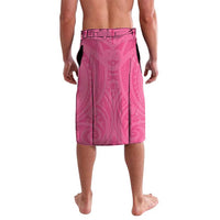 New Zealand Breast Cancer Awareness Lavalava Maori Butterfly Pink Ribbon - Polynesian Pride