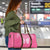 New Zealand Breast Cancer Awareness Travel Bag Maori Butterfly Pink Ribbon - Polynesian Pride