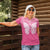 New Zealand Breast Cancer Awareness Women Polo Shirt Maori Butterfly Pink Ribbon - Polynesian Pride