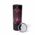 New Zealand Breast Cancer Awareness Skinny Tumbler Maori Butterfly Pink Ribbon Black Version - Polynesian Pride