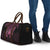 New Zealand Breast Cancer Awareness Travel Bag Maori Butterfly Pink Ribbon Black Version - Polynesian Pride