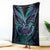 Suicide Prevention New Zealand Blanket Aotearoa Maori Butterfly Mix Silver Fern - Polynesian Pride