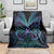 Suicide Prevention New Zealand Blanket Aotearoa Maori Butterfly Mix Silver Fern - Polynesian Pride