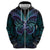 Suicide Prevention New Zealand Hoodie Aotearoa Maori Butterfly Mix Silver Fern - Polynesian Pride