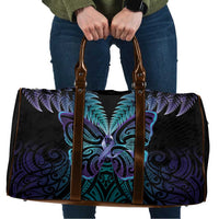 Suicide Prevention New Zealand Travel Bag Aotearoa Maori Butterfly Mix Silver Fern - Polynesian Pride