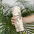 Beige Hawaii Skinny Tumbler Hammerhead Shark Tattoo Curve Polynesian - Polynesian Pride