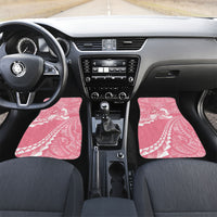 Personalised Polynesia Breast Cancer Awareness Car Mats Brave Strong Butterfly Pink Ribbon