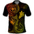 Hawaii Polo Shirt Fish Hook Tattoo Mix Polynesian Plumeria Reggae Version LT14 Reggae - Polynesian Pride