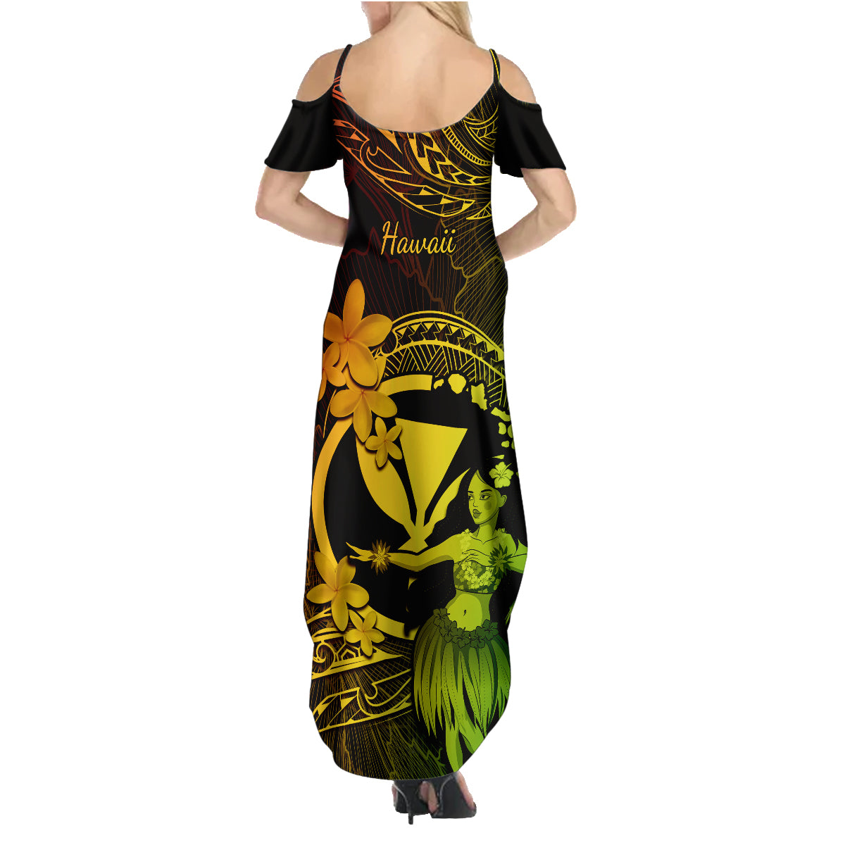 Hawaii Family Matching Tank Maxi Dress and Hawaiian Shirt Hula Girl Mix Polynesian Plumeria Reggae Version Hawaii Family Matching Tank Maxi Dress and Hawaiian Shirt Hula Girl Mix Polynesian Plumeria Reggae Version