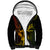 Hawaii Sherpa Hoodie Hula Girl Mix Polynesian Plumeria Reggae Version LT14 Unisex Reggae - Polynesian Pride