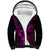 Hawaii Sherpa Hoodie Hula Girl Mix Polynesian Plumeria Pink Version LT14 Unisex Pink - Polynesian Pride