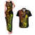 Hawaii Couples Matching Tank Maxi Dress and Hawaiian Shirt Pineapple Mix Polynesian Plumeria Reggae Version LT14 Reggae - Polynesian Pride