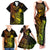 Hawaii Family Matching Tank Maxi Dress and Hawaiian Shirt Pineapple Mix Polynesian Plumeria Reggae Version LT14 - Polynesian Pride