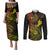 hawaii-couples-matching-puletasi-dress-and-long-sleeve-button-shirts-shaka-tattoo-mix-polynesian-plumeria-reggae-version