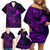 hawaii-family-matching-off-shoulder-short-dress-and-hawaiian-shirt-shaka-tattoo-mix-polynesian-plumeria-purple-version