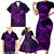 hawaii-family-matching-short-sleeve-bodycon-dress-and-hawaiian-shirt-shaka-tattoo-mix-polynesian-plumeria-purple-version