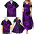 hawaii-family-matching-summer-maxi-dress-and-hawaiian-shirt-shaka-tattoo-mix-polynesian-plumeria-purple-version