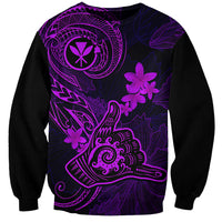 hawaii-sweatshirt-shaka-tattoo-mix-polynesian-plumeria-purple-version