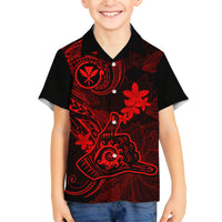 hawaii-kid-hawaiian-shirt-shaka-tattoo-mix-polynesian-plumeria-red-version