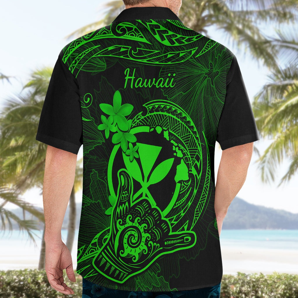 hawaii-hawaiian-shirt-shaka-tattoo-mix-polynesian-plumeria-green-version