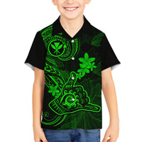 hawaii-kid-hawaiian-shirt-shaka-tattoo-mix-polynesian-plumeria-green-version