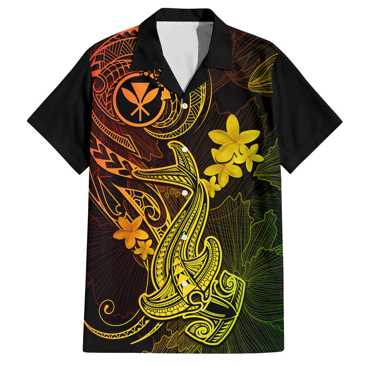 hawaii-kid-hawaiian-shirt-hammerhead-shark-tattoo-mix-polynesian-plumeria-reggae-version