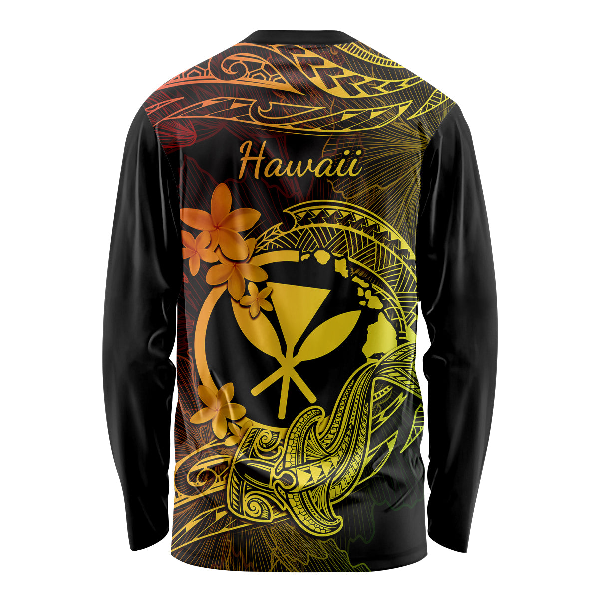hawaii-long-sleeve-shirt-hammerhead-shark-tattoo-mix-polynesian-plumeria-reggae-version
