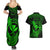 hawaii-couples-matching-summer-maxi-dress-and-hawaiian-shirt-hammerhead-shark-tattoo-mix-polynesian-plumeria-green-version