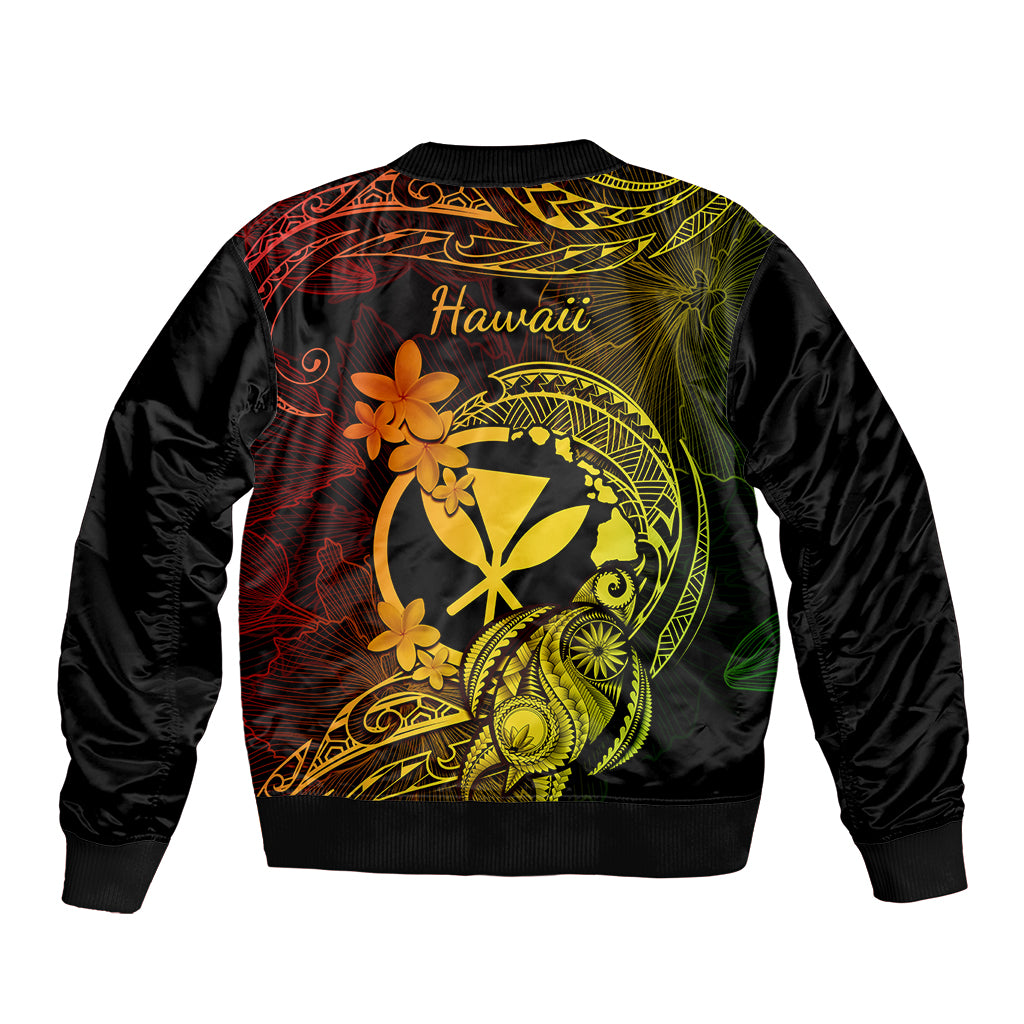 hawaii-bomber-jacket-turtle-mix-polynesian-plumeria-reggae-version