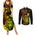 hawaii-couples-matching-summer-maxi-dress-and-long-sleeve-button-shirts-turtle-mix-polynesian-plumeria-reggae-version
