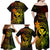 hawaii-family-matching-off-shoulder-long-sleeve-dress-and-hawaiian-shirt-turtle-mix-polynesian-plumeria-reggae-version