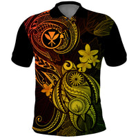 Hawaii Polo Shirt Turtle Mix Polynesian Plumeria Reggae Version LT14 Reggae - Polynesian Pride