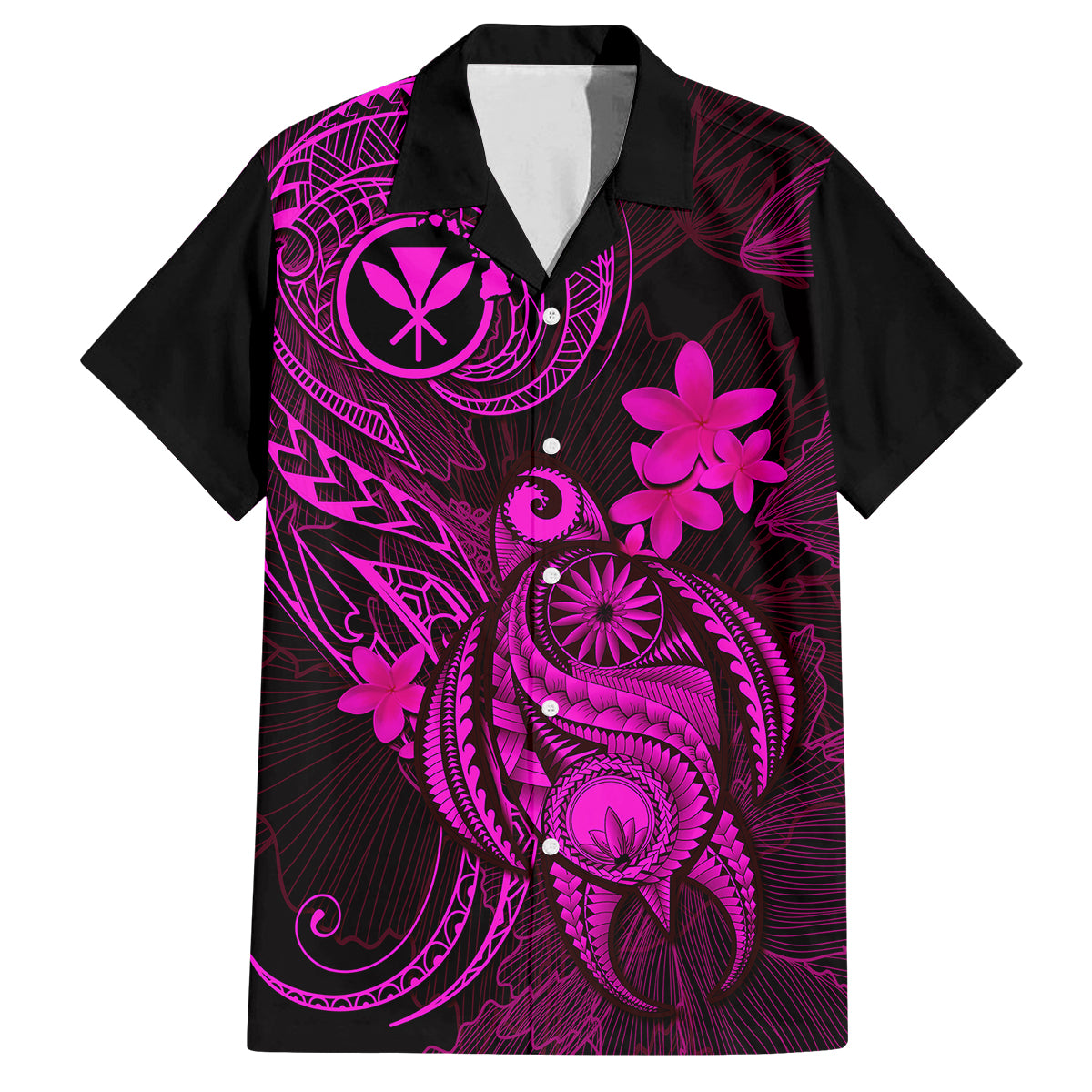 hawaii-kid-hawaiian-shirt-turtle-mix-polynesian-plumeria-pink-version