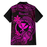 Hawaii Kid Hawaiian Shirt Turtle Mix Polynesian Plumeria Pink Version LT14 - Polynesian Pride