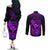 hawaii-couples-matching-off-the-shoulder-long-sleeve-dress-and-long-sleeve-button-shirts-turtle-mix-polynesian-plumeria-purple-version