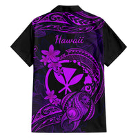 Hawaii Kid Hawaiian Shirt Turtle Mix Polynesian Plumeria Purple Version LT14 - Polynesian Pride
