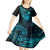 hawaii-kid-short-sleeve-dress-turtle-mix-polynesian-plumeria-turquoise-version