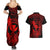 hawaii-couples-matching-summer-maxi-dress-and-hawaiian-shirt-turtle-mix-polynesian-plumeria-red-version