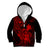 Hawaii Kid Hoodie Turtle Mix Polynesian Plumeria Red Version LT14 - Polynesian Pride