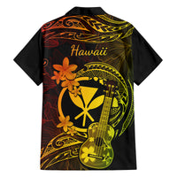 hawaii-family-matching-summer-maxi-dress-and-hawaiian-shirt-ukulele-mix-polynesian-plumeria-reggae-version