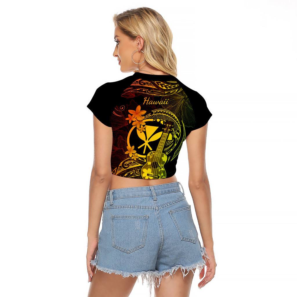 hawaii-raglan-cropped-t-shirt-ukulele-mix-polynesian-plumeria-reggae-version