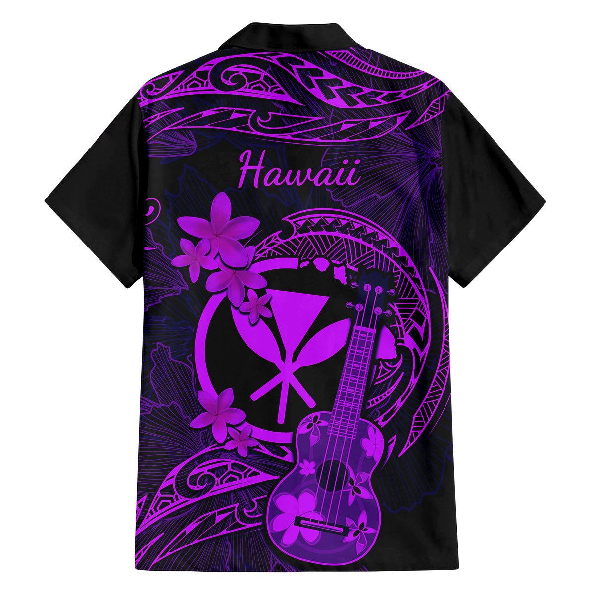 hawaii-kid-hawaiian-shirt-ukulele-mix-polynesian-plumeria-purple-version