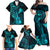 hawaii-family-matching-off-shoulder-maxi-dress-and-hawaiian-shirt-ukulele-mix-polynesian-plumeria-turquoise-version