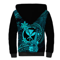 hawaii-sherpa-hoodie-ukulele-mix-polynesian-plumeria-turquoise-version