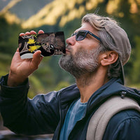 New Zealand Valentines Day 4 in 1 Can Cooler Tumbler Piwakawaka Lovers Maori Koru Tattoo - Polynesian Pride