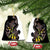 New Zealand Valentines Day Ceramic Ornament Piwakawaka Lovers Maori Koru Tattoo - Polynesian Pride