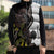 New Zealand Valentines Day Sleeveless Puffer Jacket Piwakawaka Lovers Maori Koru Tattoo - Polynesian Pride